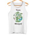 Lustiges Minigolf Team Motiv Mit Lustigem Minigolf Spruch Tank Top