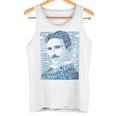 Nikola Tesla Illustration Por Glitschika s Camiseta sin mangas