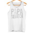 Papa Sasquatch Bigfoot Papa Squatch Lustigeratertag Kapuzenjacke Tank Top