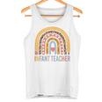 Profesor Infantil 100º Día De Escuela Arco Iris Camiseta sin mangas