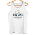 Retro Styleintage Finland S Tank Top