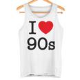 S De Regreso A Los 90 Diseño Gráficointage Retro I Love 90'S Camiseta sin mangas