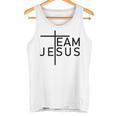 Team Jesus Cross Religion Jesus Believe Tank Top