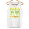 Vater Papaatertag Herrentag Tochhter Tank Top