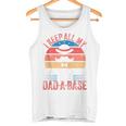 Vintage Dad Ich Halte Alle Meine Papa-Witze In Einem Dad-A-Base Lustig Kapuzenjacke Tank Top