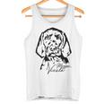 Wirehaar Magyarizsla Portrait Dog Tank Top