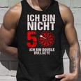 50 Geburtstag Geschenk Lustiges Dart Spruch Double Bullseye Tank Top Geschenke für Ihn