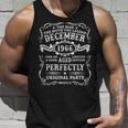 58 Geburtstag Geschenk Mann Mythos Legende Dezember 1966 Tank Top Geschenke für Ihn