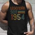 67 Geburtstag Legendär Seit 1954 Geschenkintage Retro Tank Top Geschenke für Ihn