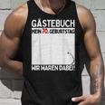 70 Geburtstag Mann Frau 70 Jahre 1954 Deko Lustig Geschenk Tank Top Geschenke für Ihn