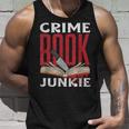 Adicto A Los Libros De Crimen True Crime Camiseta sin mangas Regalos para él
