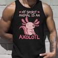 Ajolote Animal Lindo Anfibio Exótico Salamandra Axolotl Camiseta sin mangas Regalos para él