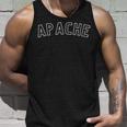 Apache Retrointage State Usa Distressed Tank Top Geschenke für Ihn