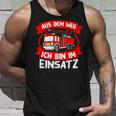 Aus Dem Weg Ich Bin Im Einsatz German Langu Tank Top Geschenke für Ihn