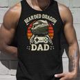 Bartdrache Papaintageideospiel Eidechse Reptilienliebhaber Tank Top Geschenke für Ihn