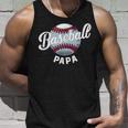 Baseball Papa Baseball Spieler Lustig Baseball Familie Retro Tank Top Geschenke für Ihn