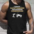 Bauen Kaputt Machen Reparieren Wiederholen Rc Racing Tank Top Geschenke für Ihn