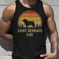 Bernhardiner Hund Papaintage Bernhardiner Liebhaber Tank Top Geschenke für Ihn