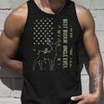 Best Buckin' Uncle Ever Camo American Flag Deer Hunting Tank Top Gifts for Him
