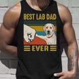 Best Lab Dad Labrador Retriver Dog Tank Top Gifts for Him