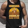 Best Meerkat Dad Ever Papaatertag Erdmännchen Tank Top Geschenke für Ihn