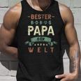 Bester Bonus Papa Der Welt Step Dad Retrointage Look Hooded Jacket Tank Top Geschenke für Ihn