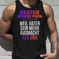 Bester Bonus Papa Weilater Sein Mehr Ausmacht Dna Tank Top Geschenke für Ihn