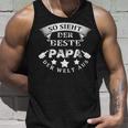 Bester Dad Der Welt Best Dad In The World Tank Top Geschenke für Ihn