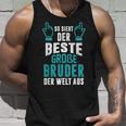 With Bester Große Bruder Der Der Welt Tank Top Geschenke für Ihn