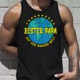 Bester Papa Auf Der Ganzen Welt I Papaatertag Tank Top Geschenke für Ihn