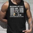 Bildung Ist Gut X Lecker Bierchen Tank Top Geschenke für Ihn