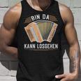 Bin Da Kann Losgehen Steirian Harmonica Squeeze Tank Top Geschenke für Ihn