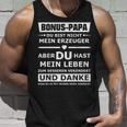 Bonus Dad Stepfather Du Bist Nicht Mein Producer Tank Top Geschenke für Ihn