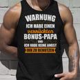 Bonus Papa Bonuspapa Stiefvater Bonusater Geschenk Tank Top Geschenke für Ihn