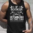 Booker Fix It Lustiger Geburtstag Personalisiert Name Papa Geschenkidee Tank Top Geschenke für Ihn