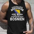 Bosnier Bosnia And Herzegovina Bosnian Flag Tank Top Geschenke für Ihn