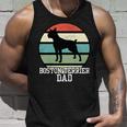 Boston Terrier Papa I Retro Boston Terrier Tank Top Geschenke für Ihn