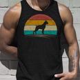 Boxer Dog Retro Vintage 70S Silhouette Breed Tank Top Gifts for Him