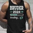 Bruder 2024 Loading Werdender Großer Bruder 2024 Tank Top Geschenke für Ihn