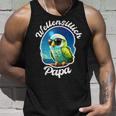 Budgie Papa Parakeet Bird Owner Welli Tank Top Geschenke für Ihn