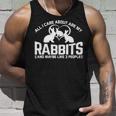 All I Care About Are My Rabbits And Maybe Like 3 People Tank Top Gifts for Him