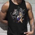Cat Band Rock Kitties Bass Guitar And Drum Set Tank Top Gifts for Him