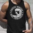 Catch Waves Not Feelings Surfer And Surfing Themed Tank Top Gifts for Him