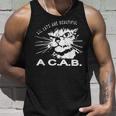 All Cats Are Beautiful A C A B Cats Love Tank Top Geschenke für Ihn