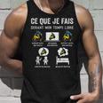 Ce Que Je Fais Durant Mon Temps Libre Rouler Avec Ma Moto Débardeur e Cadeaux pour lui
