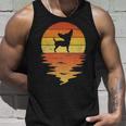 Chihuahua 70S Vintage Retro Sunset Chihuahua Tank Top Gifts for Him