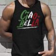 Ciao Bella Italy Flag Italian Tank Top Geschenke für Ihn