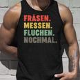 Cnc Milling Machine Machining Mechanic Programmer Tank Top Geschenke für Ihn