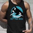 Comer La Rica Ballena Orca Meme Camiseta sin mangas Regalos para él