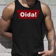 Cool Oida Austria Bavaria Text Logo Tank Top Geschenke für Ihn